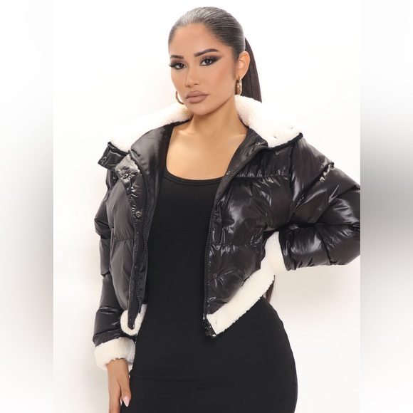 Fashionnova Puffer Jacket - Picture 1 of 4